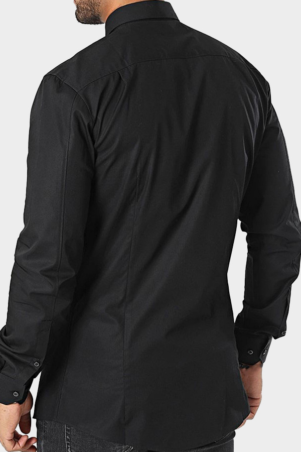 ΠΟΥΚΑΜΙΣΟ HUGO - 001 ΜΑΥΡΟ